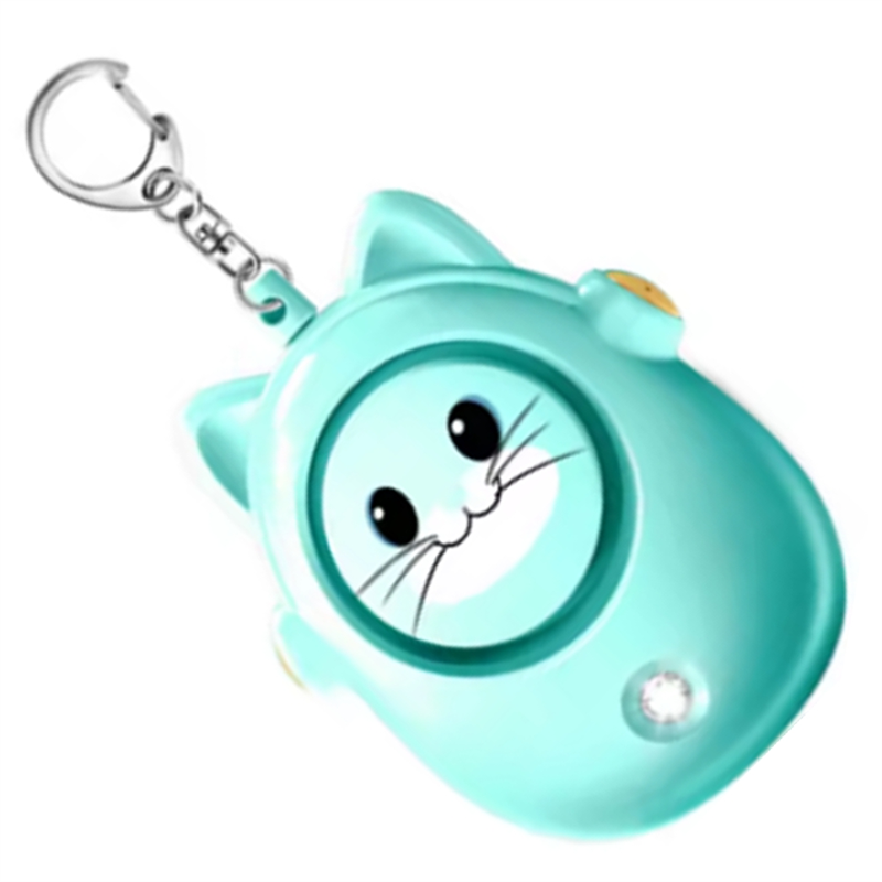 GROCE-Cute Cat Personal Alarm, - Personal Alarm Keychain ulasan dan harga