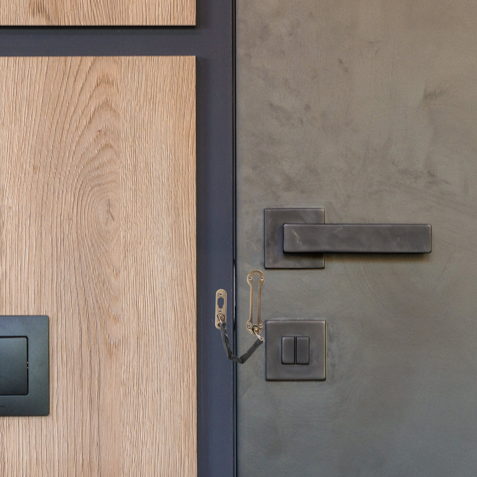 Thickened Anti-Theft Door Chai - Security Chain Door ulasan dan harga