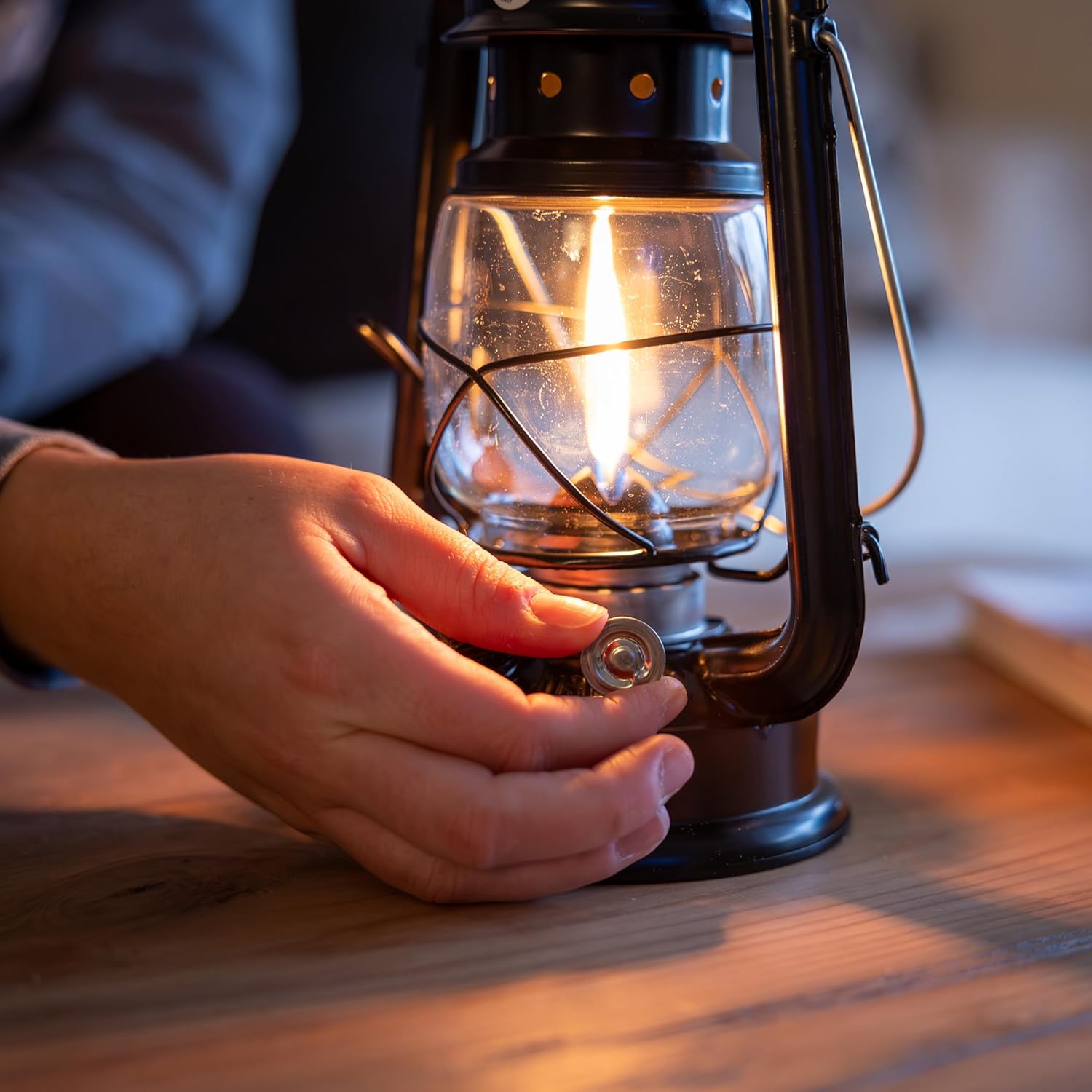 Vintage Hurricane Oil Lamp, Bl - Power Outage Light ulasan dan harga