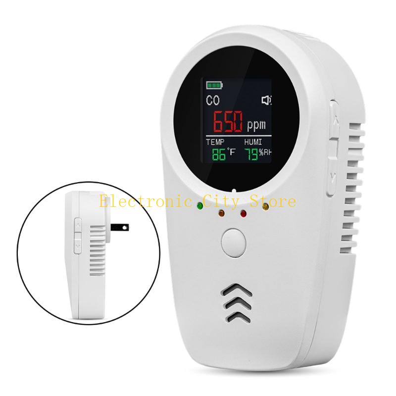 4 In 1 Wall Plugs In Gas Alarm - Co Detector Plug ulasan dan harga