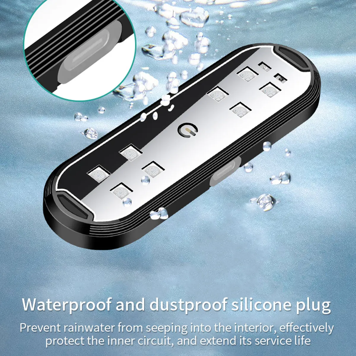 Car Door Lights LED Colorful F - Emergency Exit Sign ulasan dan harga