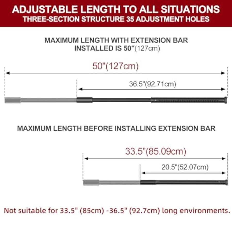 Sliding Door Security Bar, Hea - Window Lock Bar ulasan dan harga