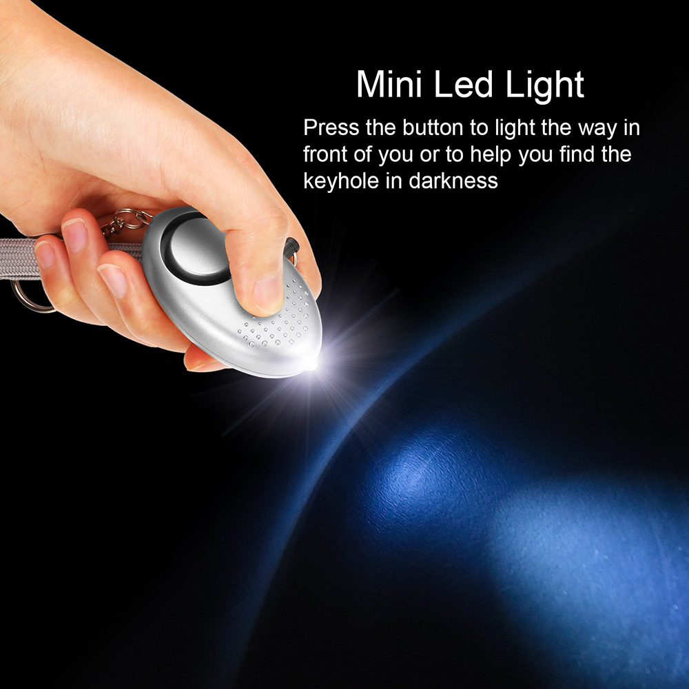 130DB Siren Song LED Portable  - Personal Alarm Keychain ulasan dan harga