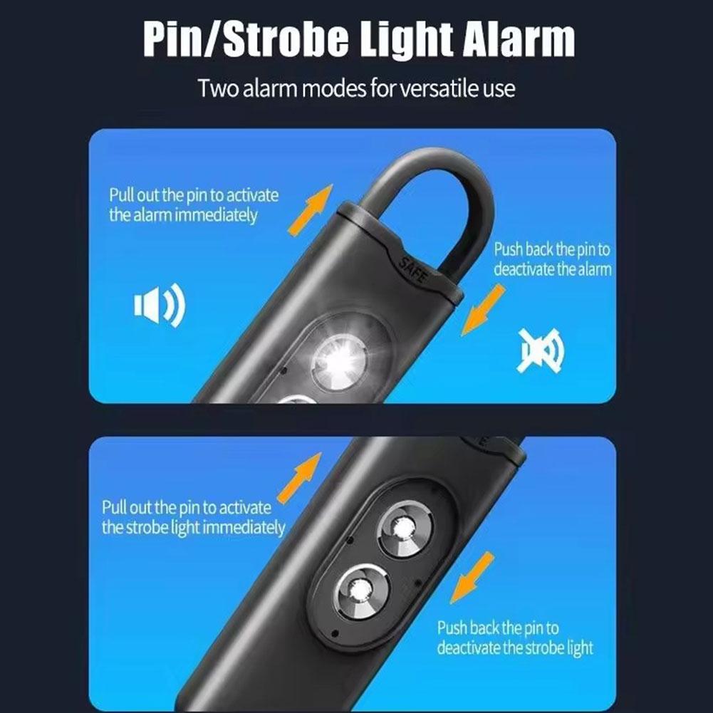 1pcs Self Defense Personal Ala - Personal Alarm Keychain ulasan dan harga