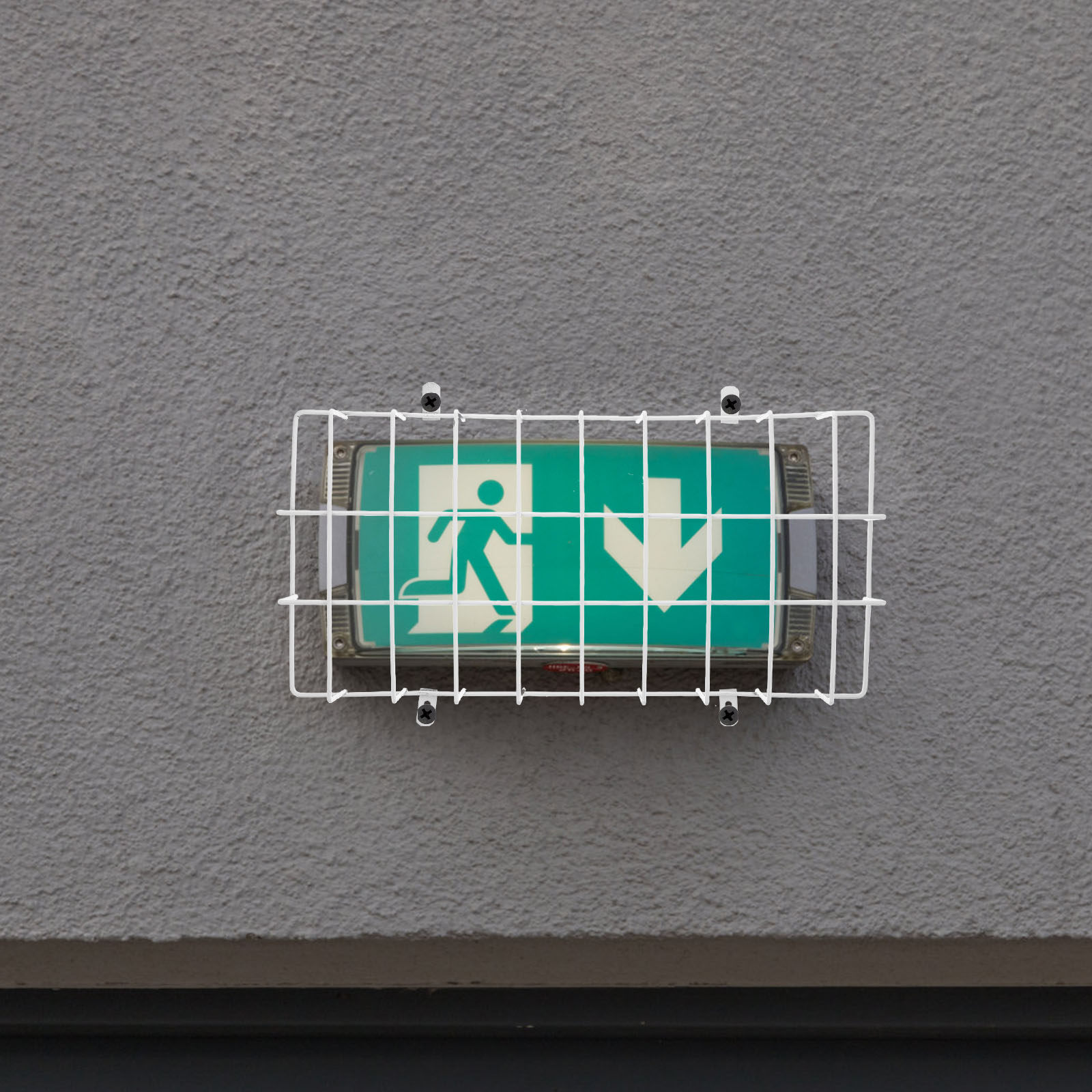 Stainless Steel Exit Sign Ligh - Emergency Exit Sign ulasan dan harga
