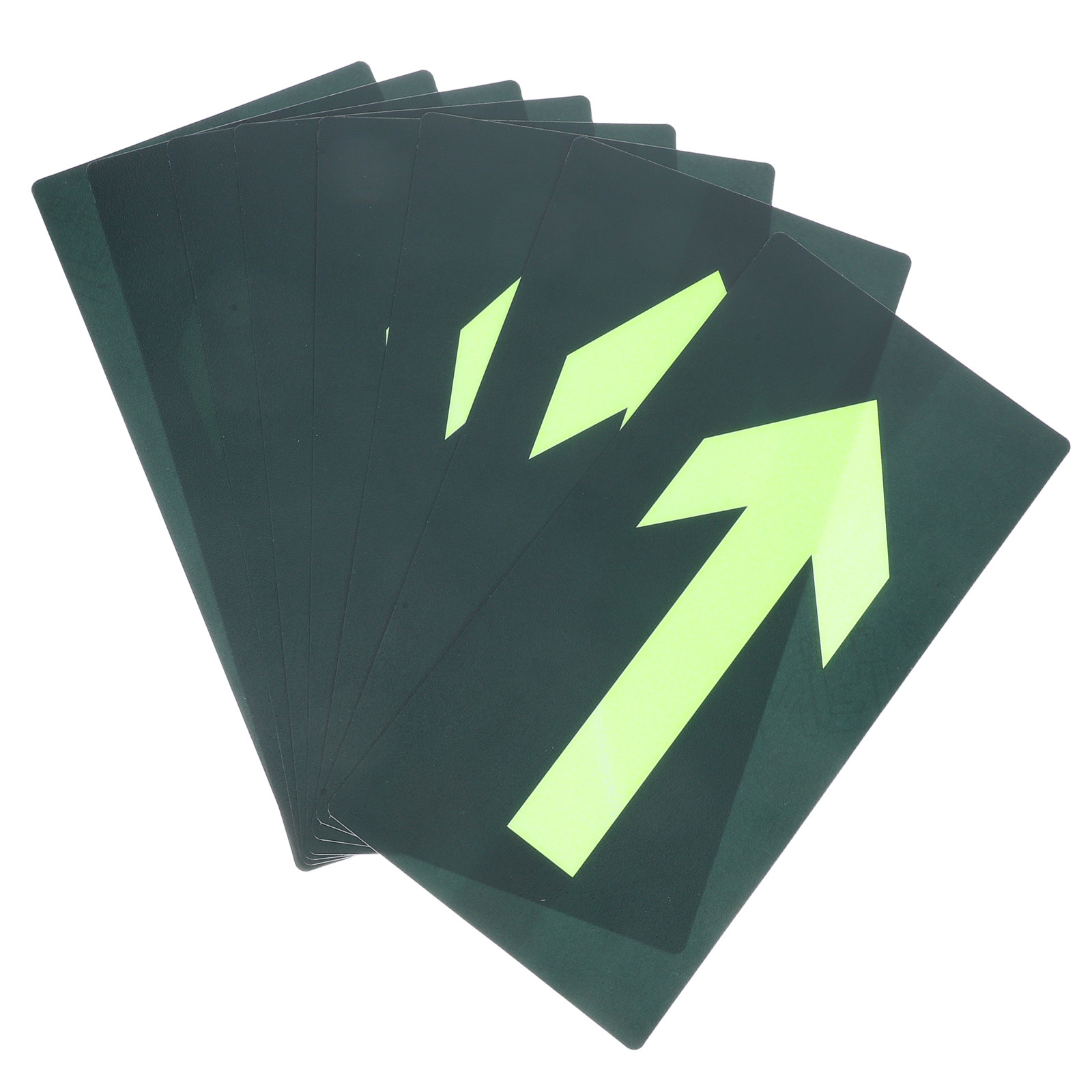 8Pcs Glow in Exit Arrow Sticke - Emergency Exit Sign ulasan dan harga