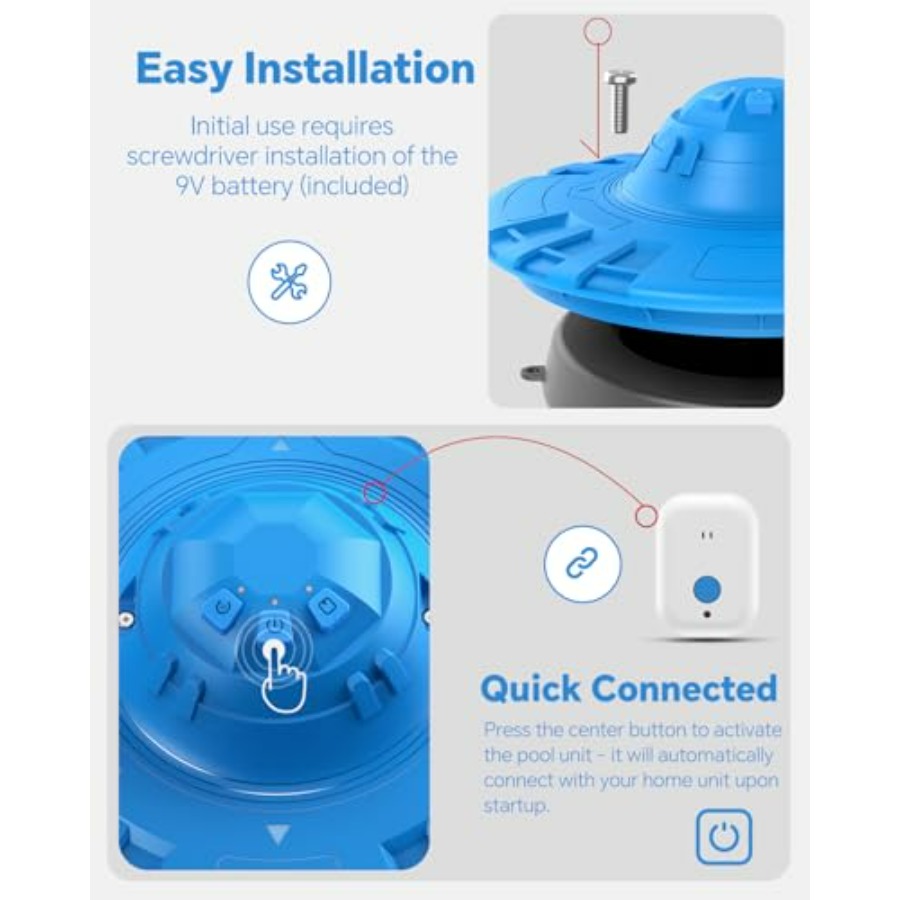 Pool Alarm for inground above  - Pool Alarm Float ulasan dan harga