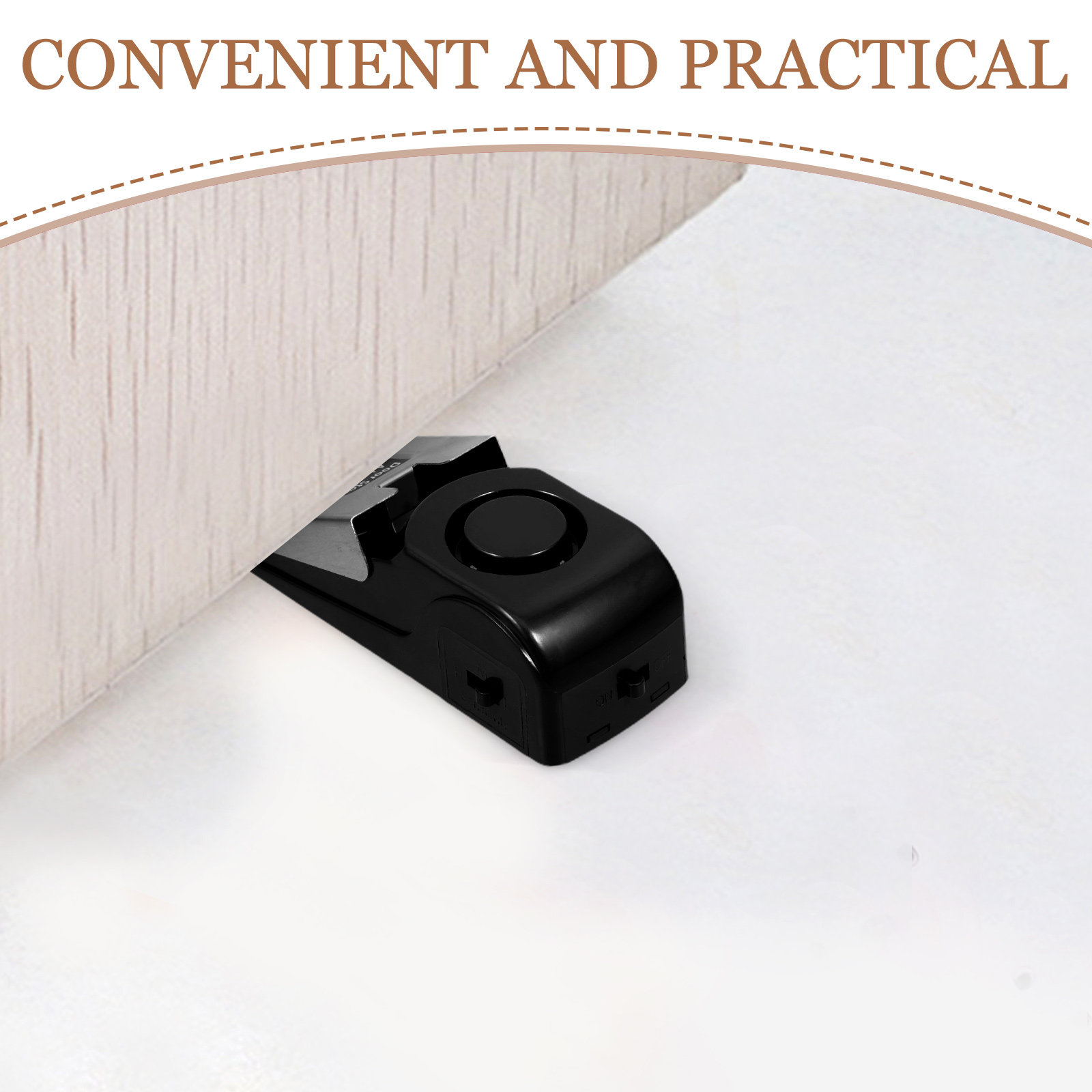 Door Stop Alarm 120Db Loud Tri - Door Stop Alarm ulasan dan harga