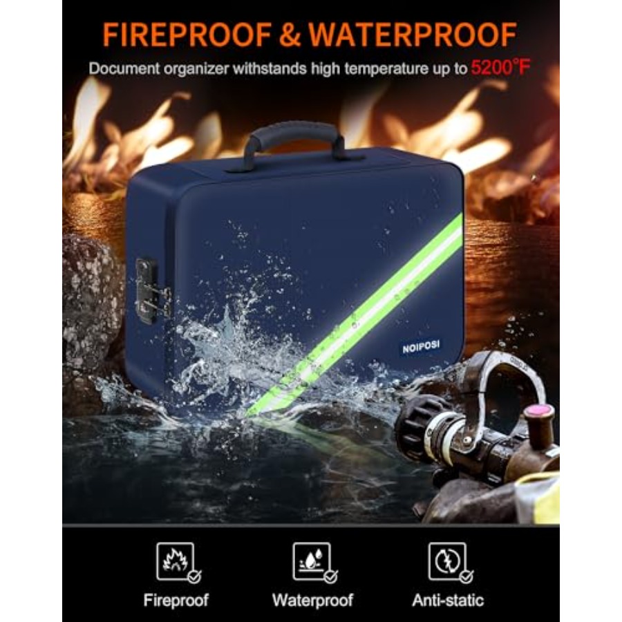 Important Document Organizer W - Fire Safe Document ulasan dan harga