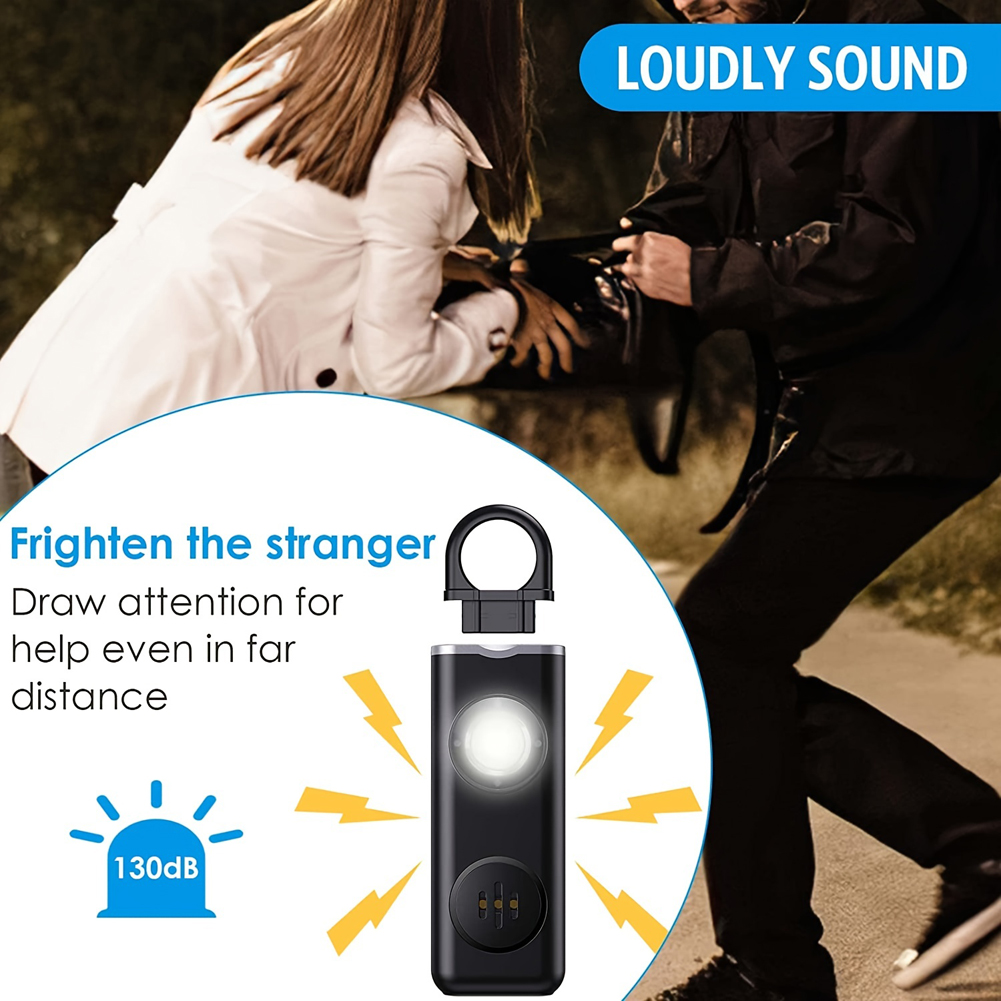Anti-wolf Alert 130dB Loud Sel - Personal Alarm Keychain ulasan dan harga