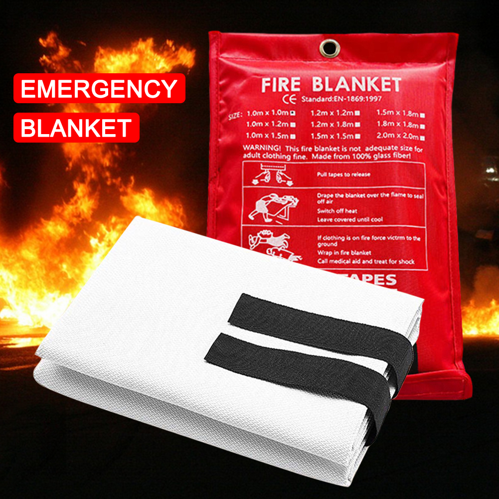 Fire Blanket Fiberglass Fire B - Fire Blanket Kitchen ulasan dan harga