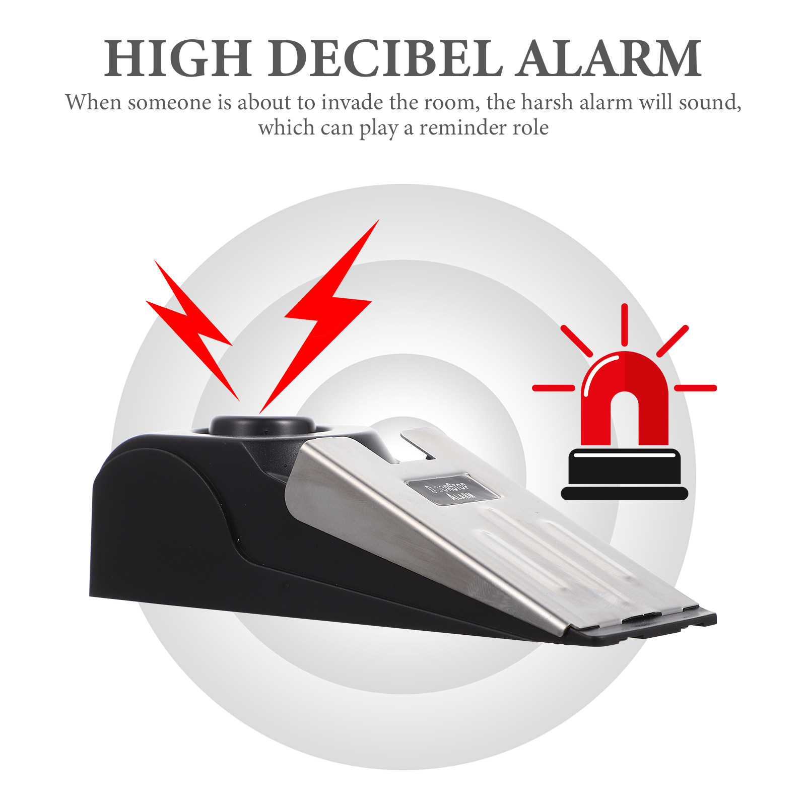 Anti Theft Door Stopper with A - Door Stop Alarm ulasan dan harga