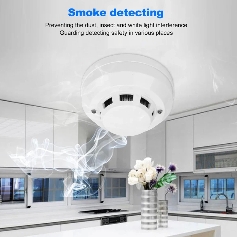 Alarms Smoke Detectors Smoke A - Smoke Detector Interconnected ulasan dan harga