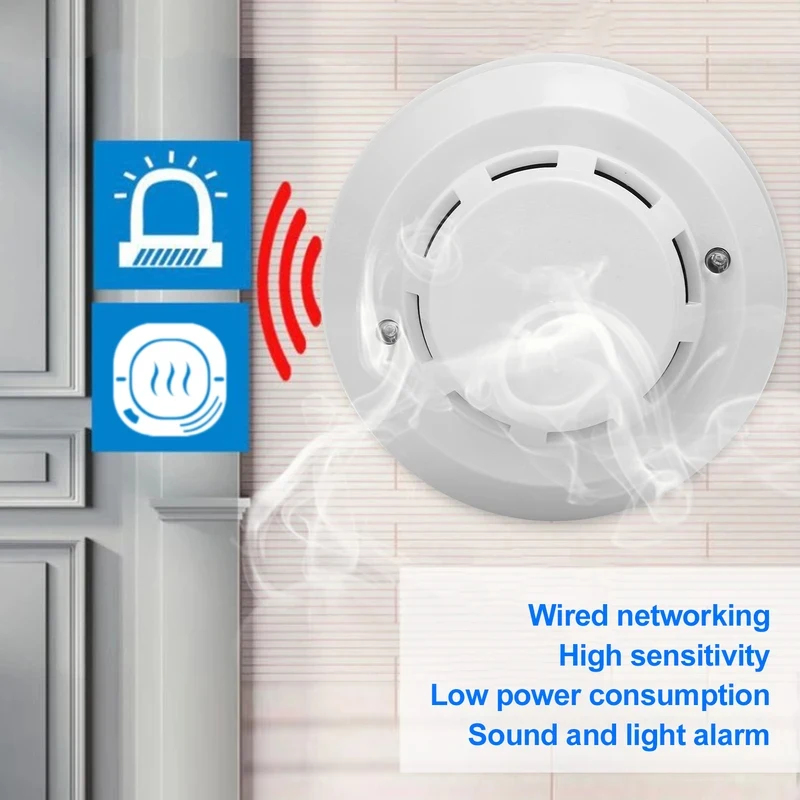 Alarms Smoke Detectors Smoke A - Smoke Detector Interconnected ulasan dan harga