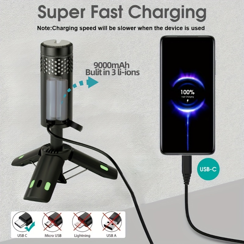 NITEK 9000mAh Telescopic Campi - Power Outage Light ulasan dan harga