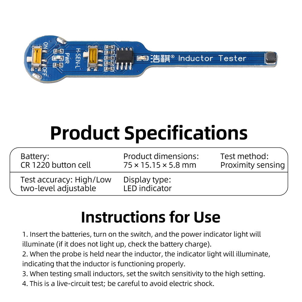 Electromagnetic Induction Test - Co Detector Plug ulasan dan harga