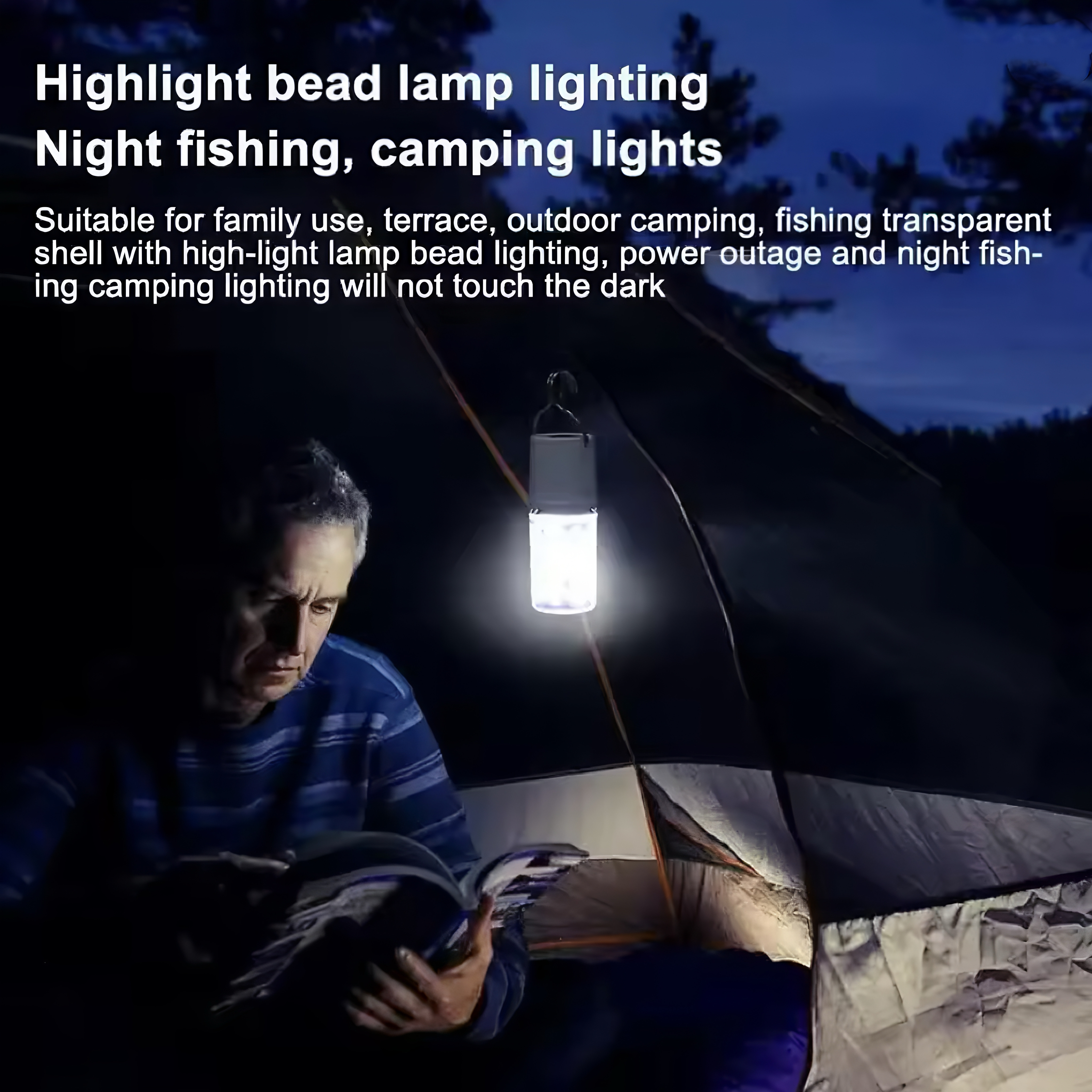 USB Rechargeable Emergency Lig - Power Outage Light ulasan dan harga