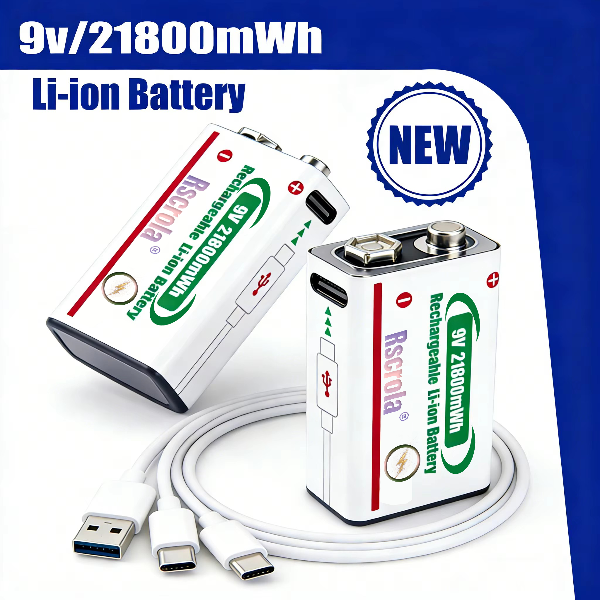 21800mWh High Capacity Long-La - Smoke Detector Interconnected ulasan dan harga