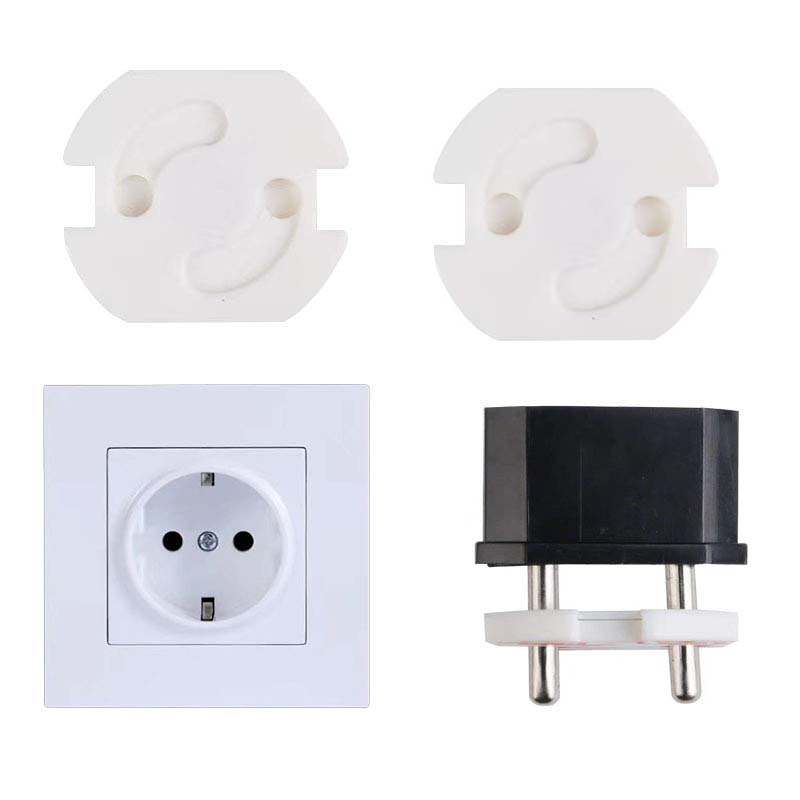 10Pcs EU Power Socket Electric - Outlet Cover Baby ulasan dan harga