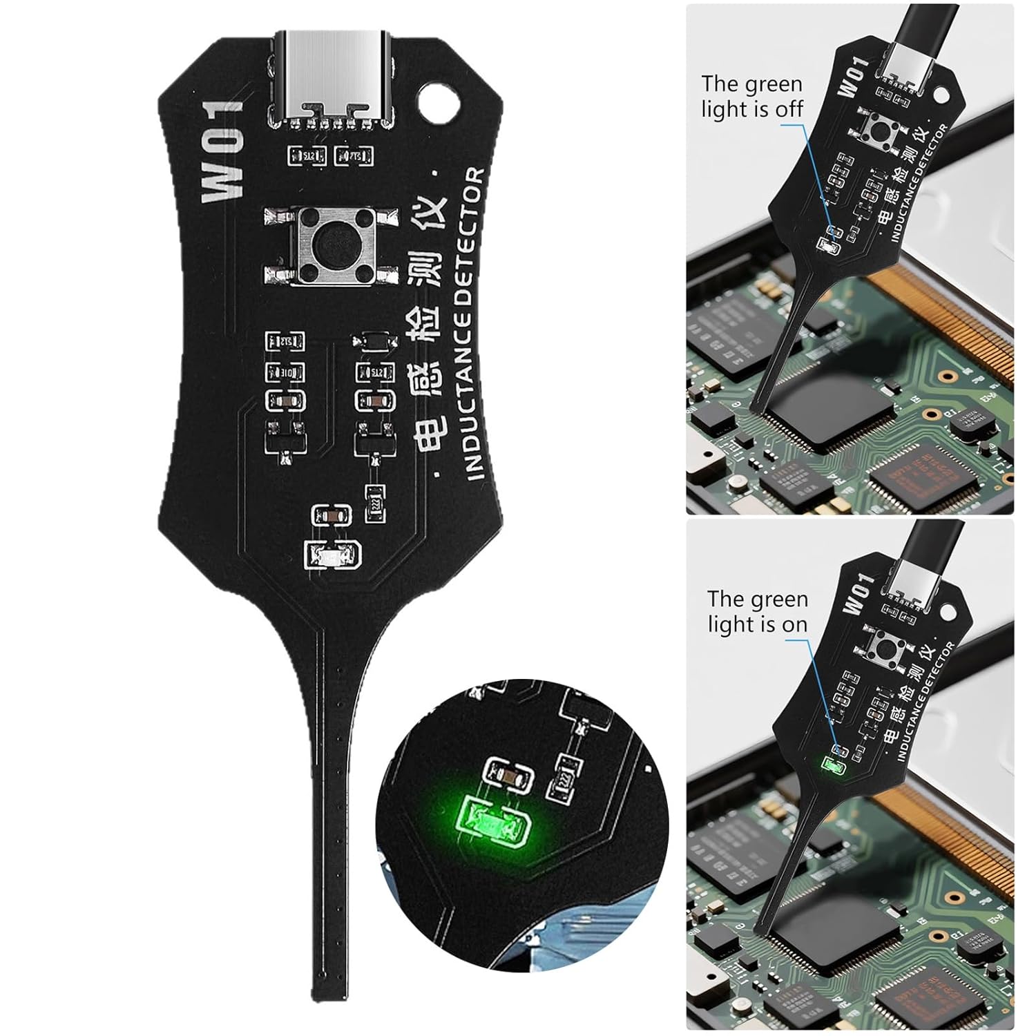 1PC W01 Motherboard Coil Teste - Co Detector Plug ulasan dan harga
