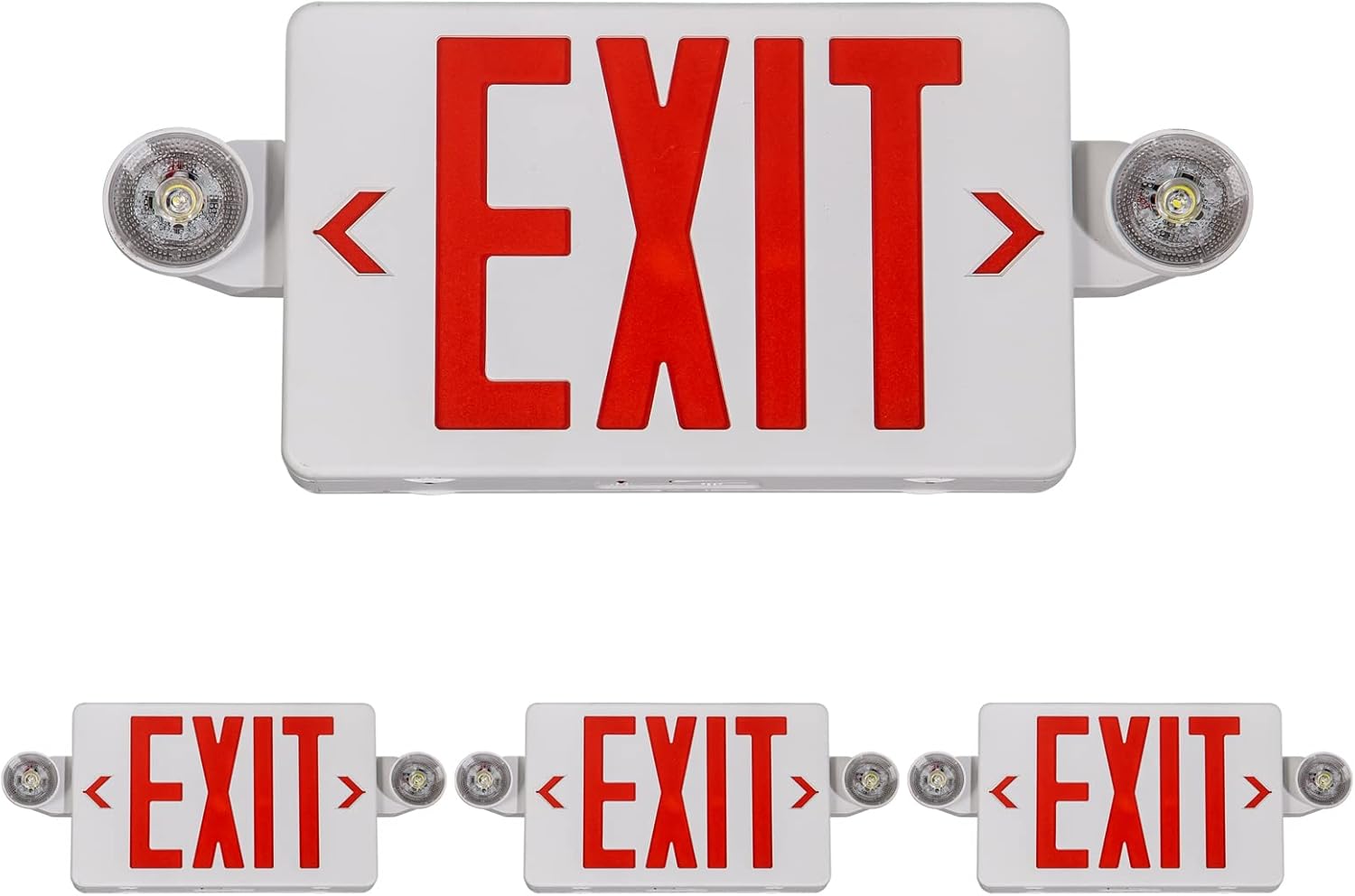 Red Exit Sign with Emergency L - Emergency Exit Sign ulasan dan harga