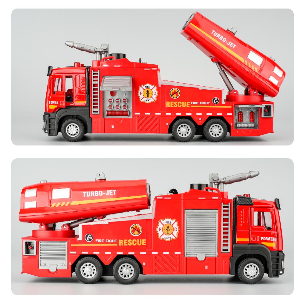 New Alloy Fire Truck Toy Large - Fire Escape Ladder ulasan dan harga
