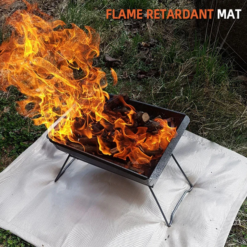 Outdoor Camping Fireproof Clot - Fire Blanket Kitchen ulasan dan harga