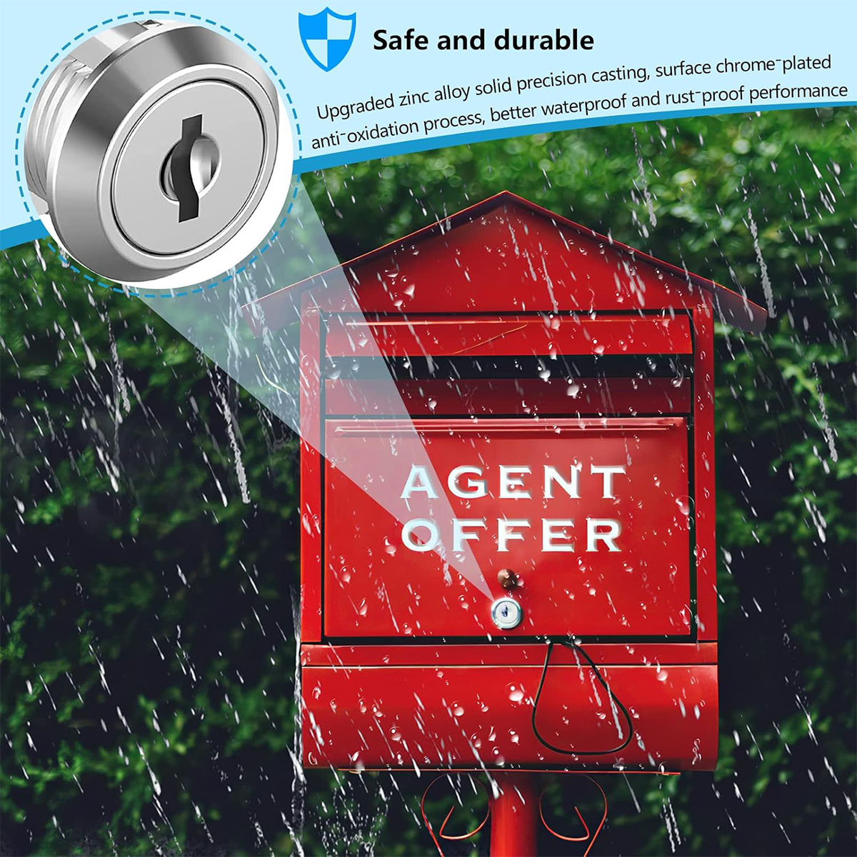 Single Unlock Set,1 Pack Keyed - Medicine Cabinet Lock ulasan dan harga