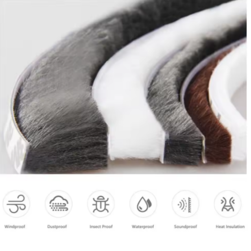 3Meters Brush Strip Self Adhes - Window Lock Bar ulasan dan harga