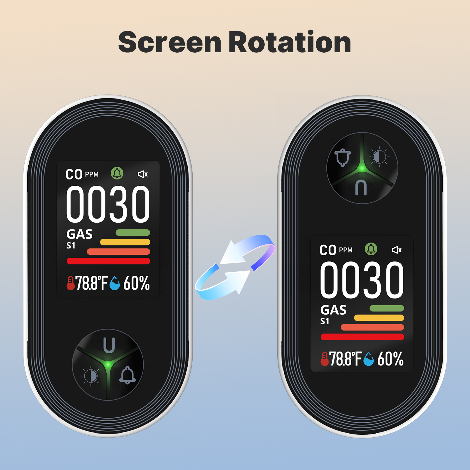 MOES 4-in-1 Plug-in Gas Detect - Co Detector Plug ulasan dan harga