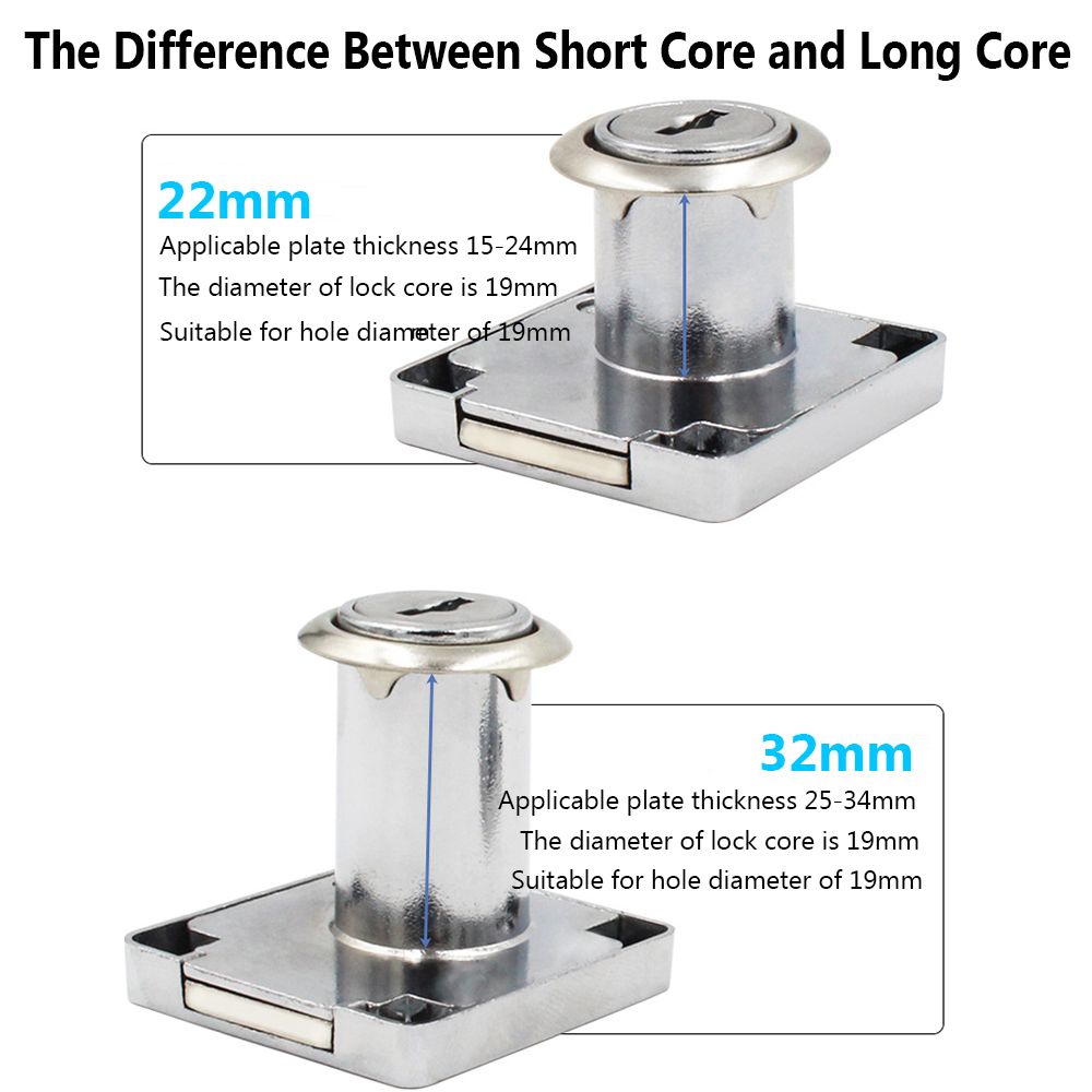 Office Burglarproof Zinc Alloy - Medicine Cabinet Lock ulasan dan harga