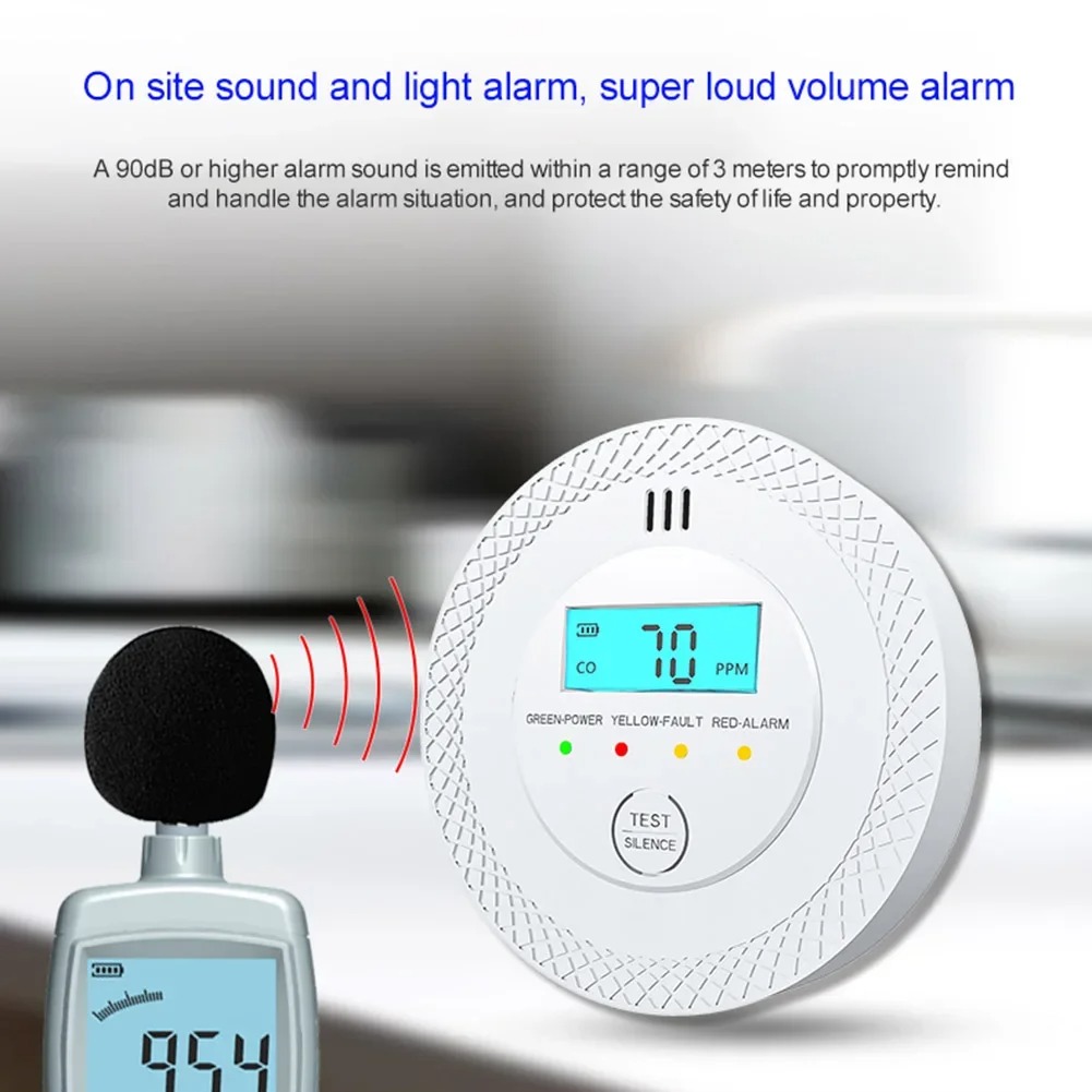 Carbon Monoxide Alarm Detector - Smoke Detector Interconnected ulasan dan harga