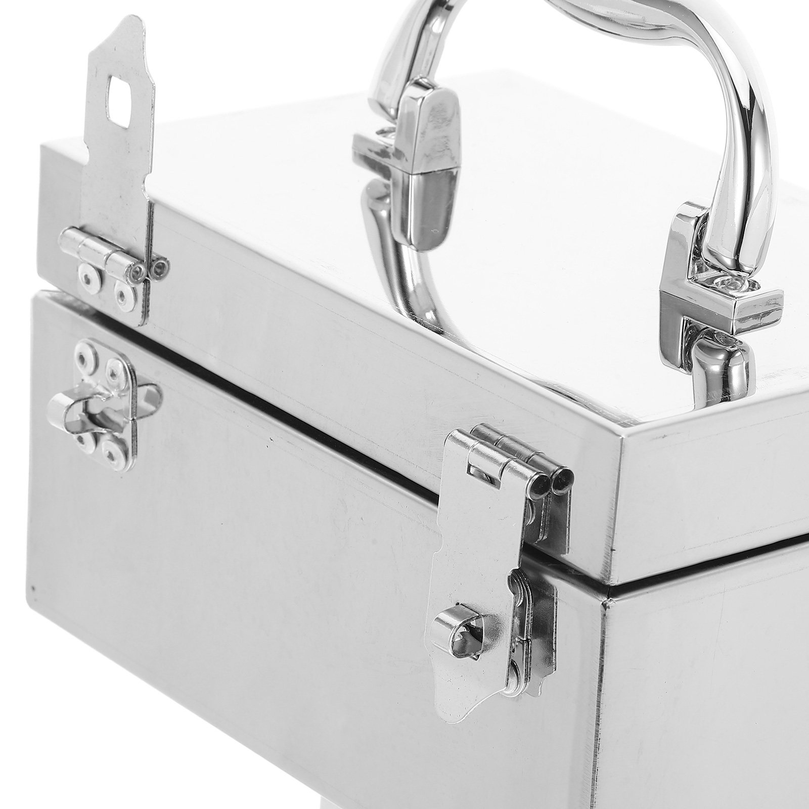 Stainless Steel Lockable Cash  - Lockbox Key Secure ulasan dan harga