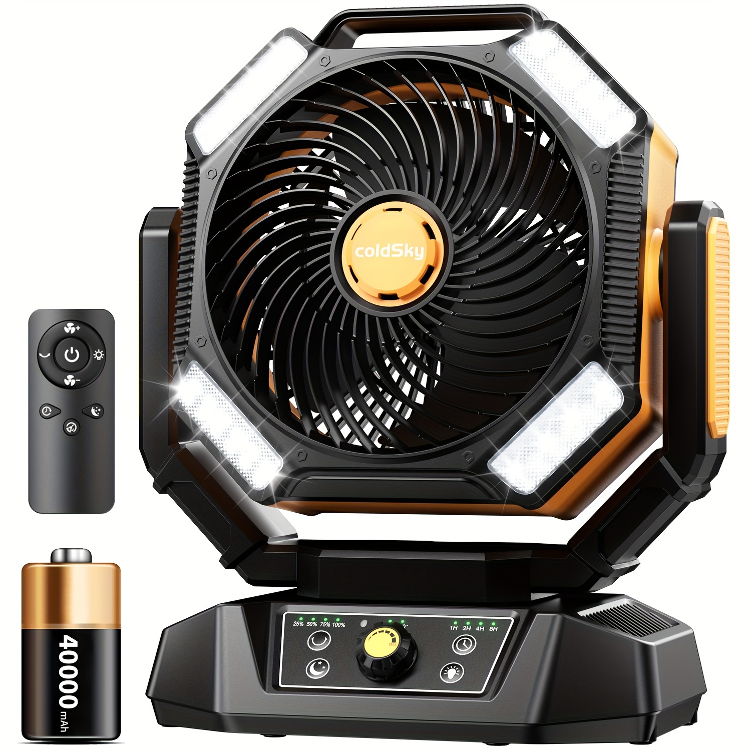 coldSky  Camping Fan, Battery  - Power Outage Light ulasan dan harga