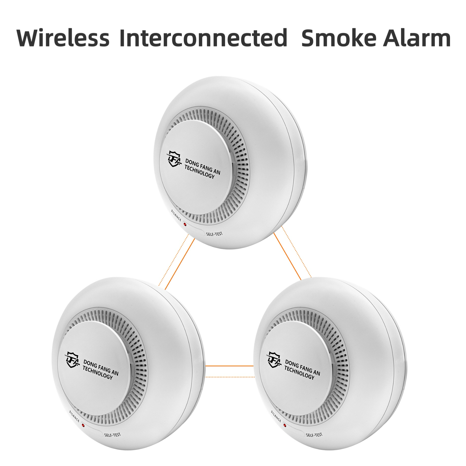 DFA Smoke Detector Fire Wirele - Smoke Detector Interconnected ulasan dan harga