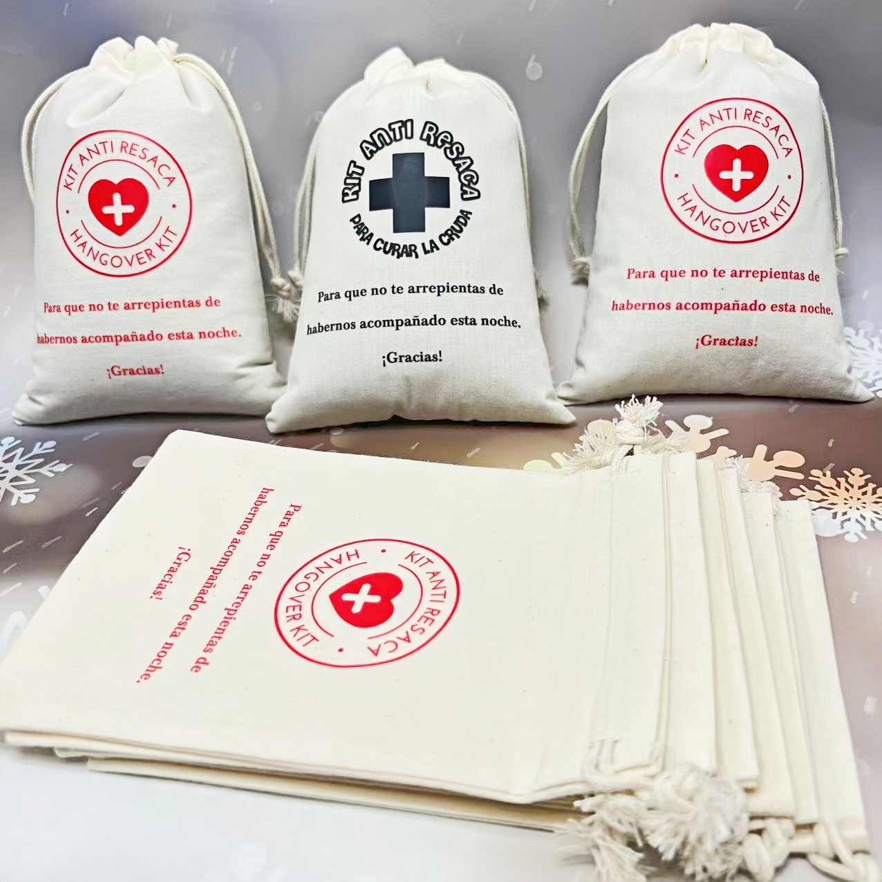 5PCS Spanish Hangover First Ai - First Aid Bag Kit ulasan dan harga
