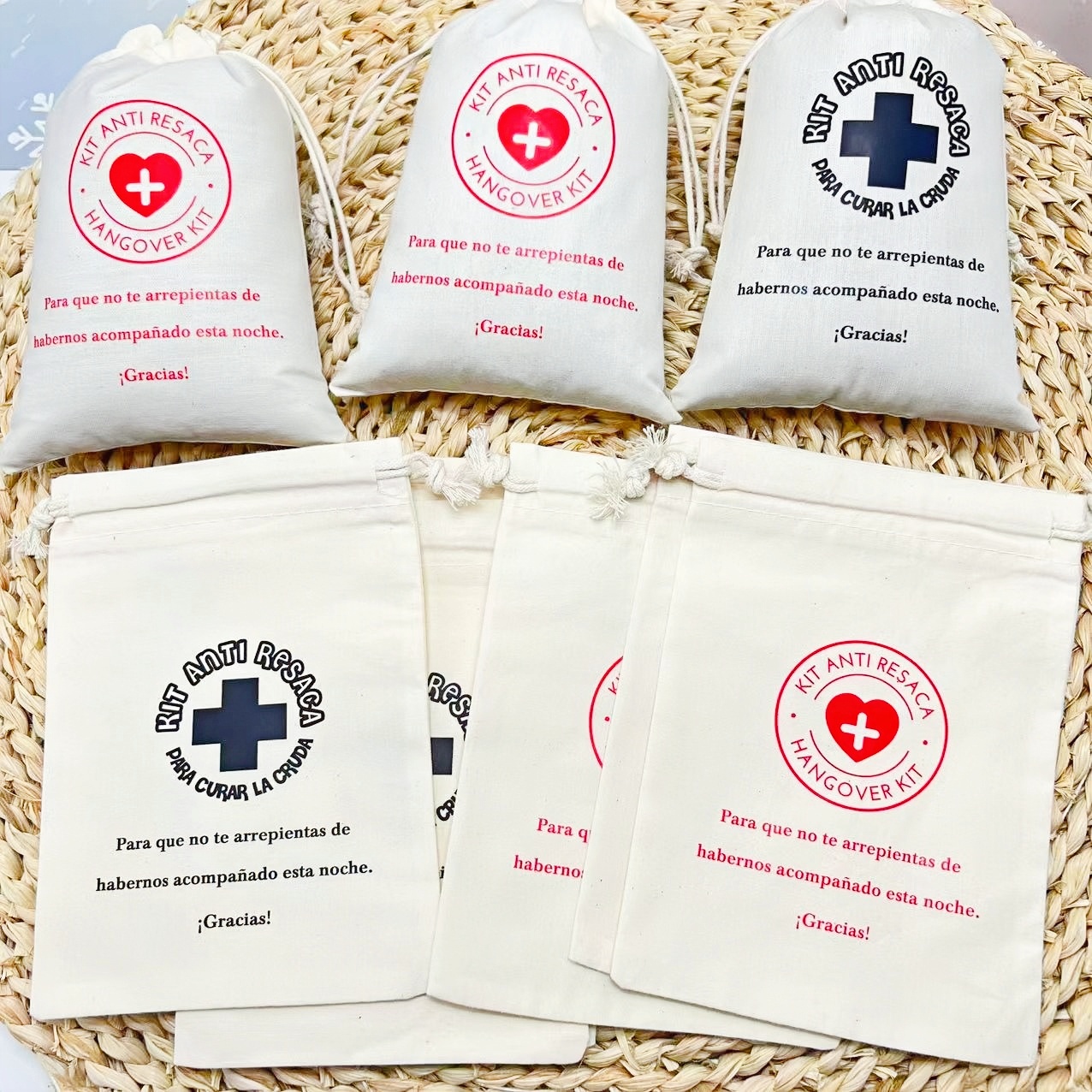 5PCS Spanish Hangover First Ai - First Aid Bag Kit ulasan dan harga