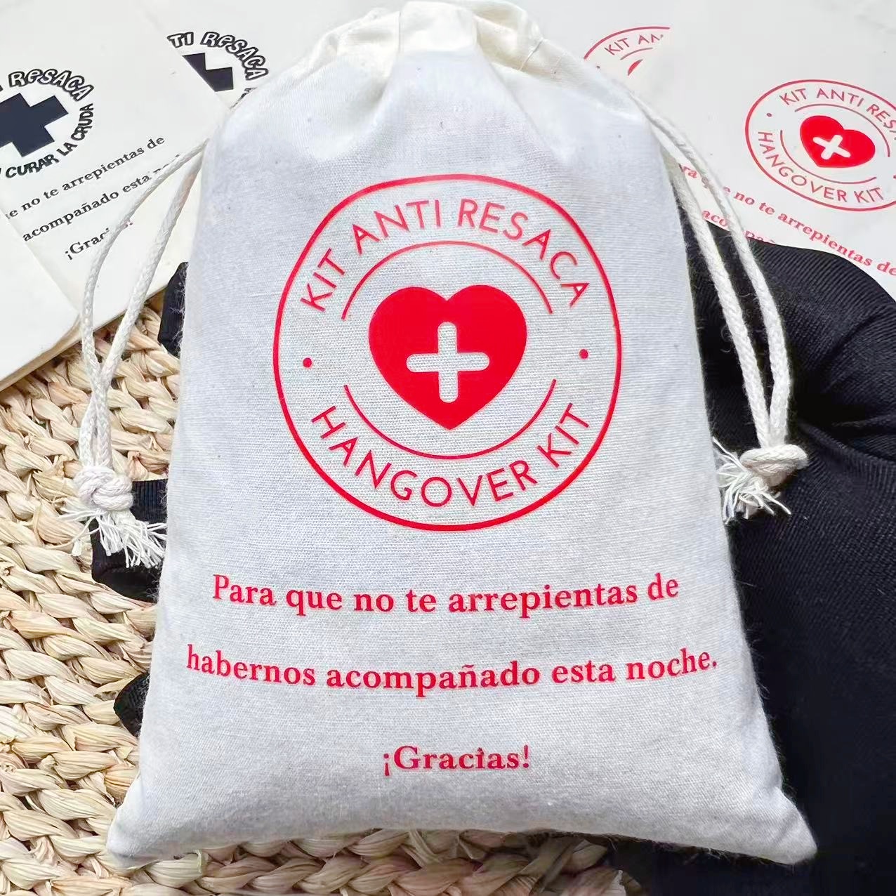 5PCS Spanish Hangover First Ai - First Aid Bag Kit ulasan dan harga