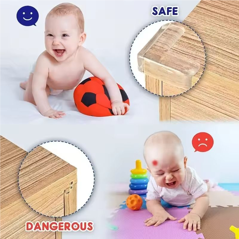 Baby Safety Silicone Table Cor - Outlet Cover Baby ulasan dan harga