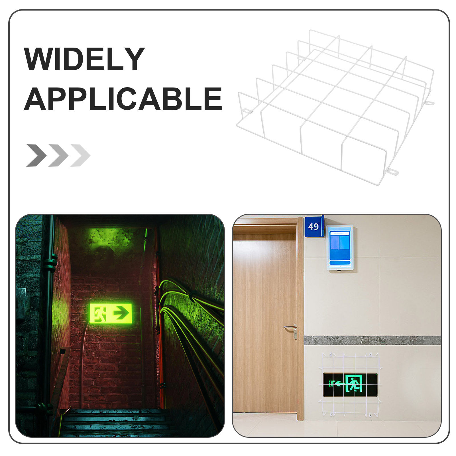 Emergency Light Protective Cag - Emergency Exit Sign ulasan dan harga