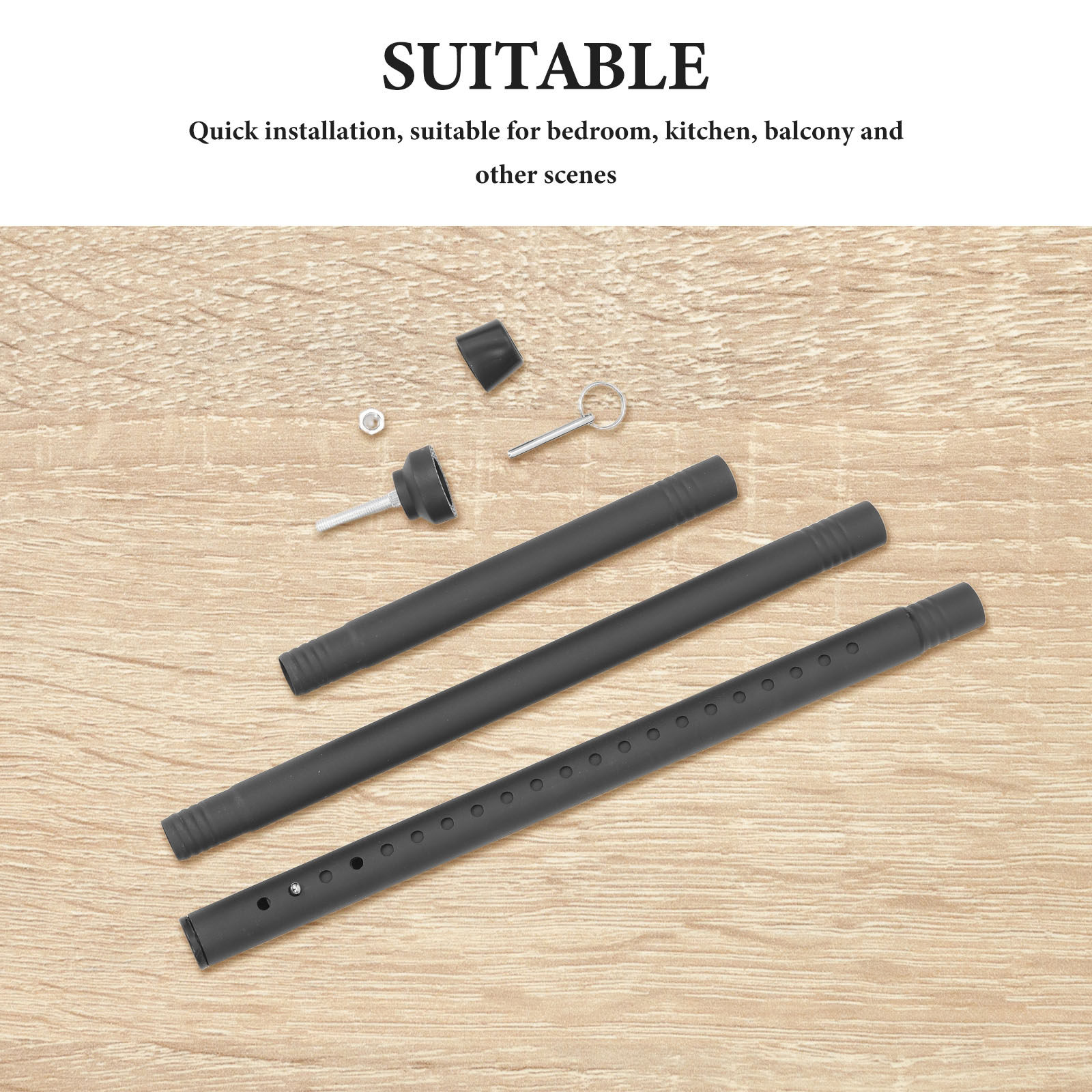 1Set Retractable Adjustable Do - Window Lock Bar ulasan dan harga
