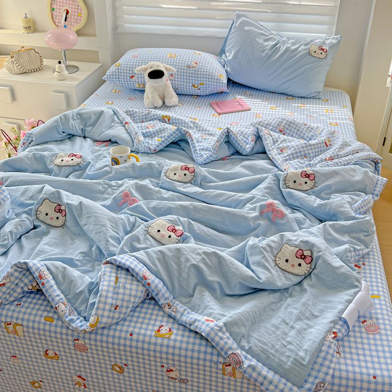 Cartoon Hello Kitty Children's - Fire Blanket Kitchen ulasan dan harga