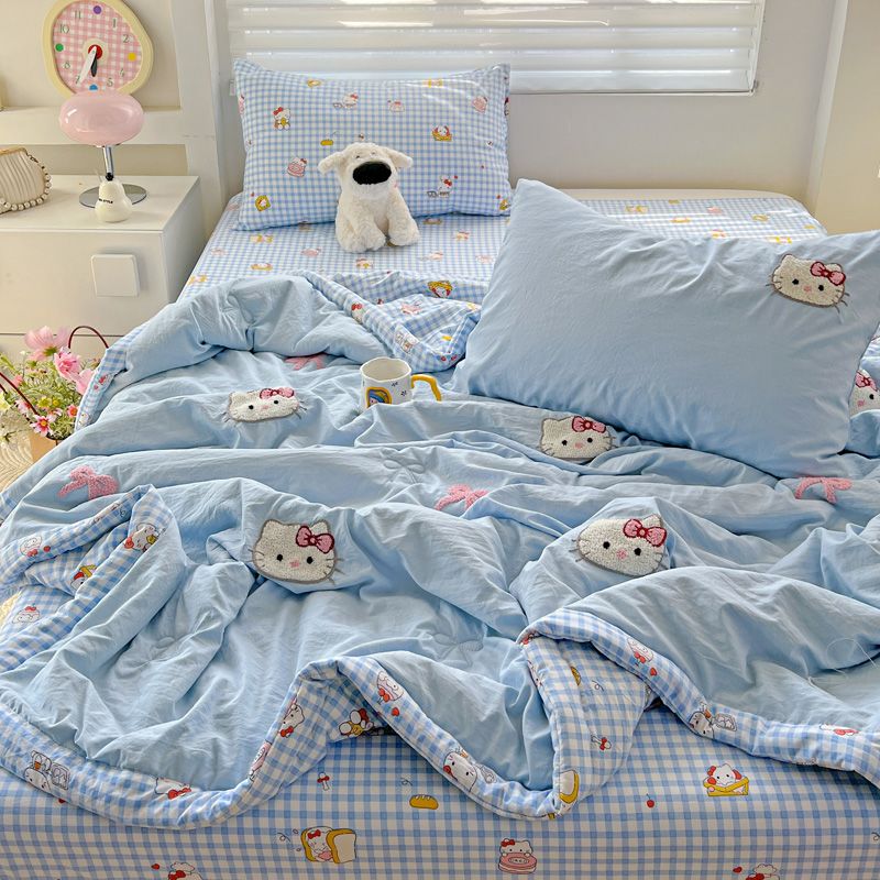 Cartoon Hello Kitty Children's - Fire Blanket Kitchen ulasan dan harga
