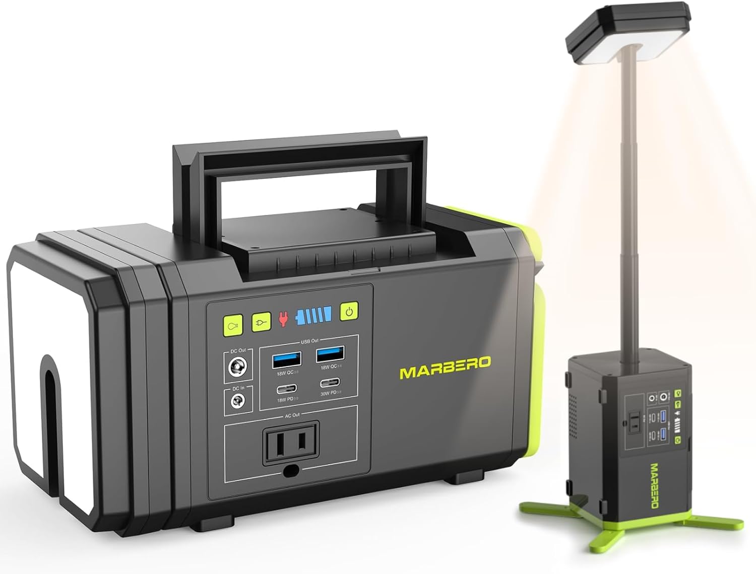 118Wh Portable Power Station w - Power Outage Light ulasan dan harga