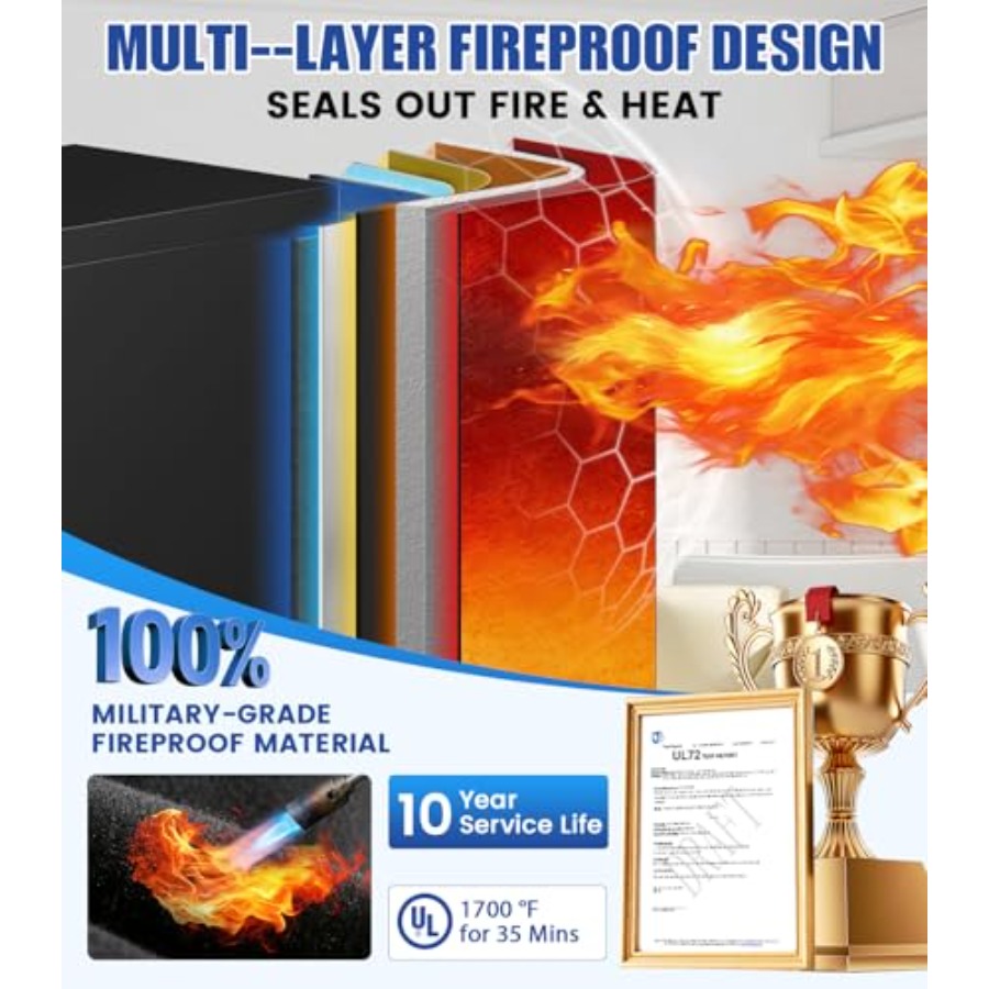 Heavy Duty Fireproof Safe for  - Fire Safe Document ulasan dan harga