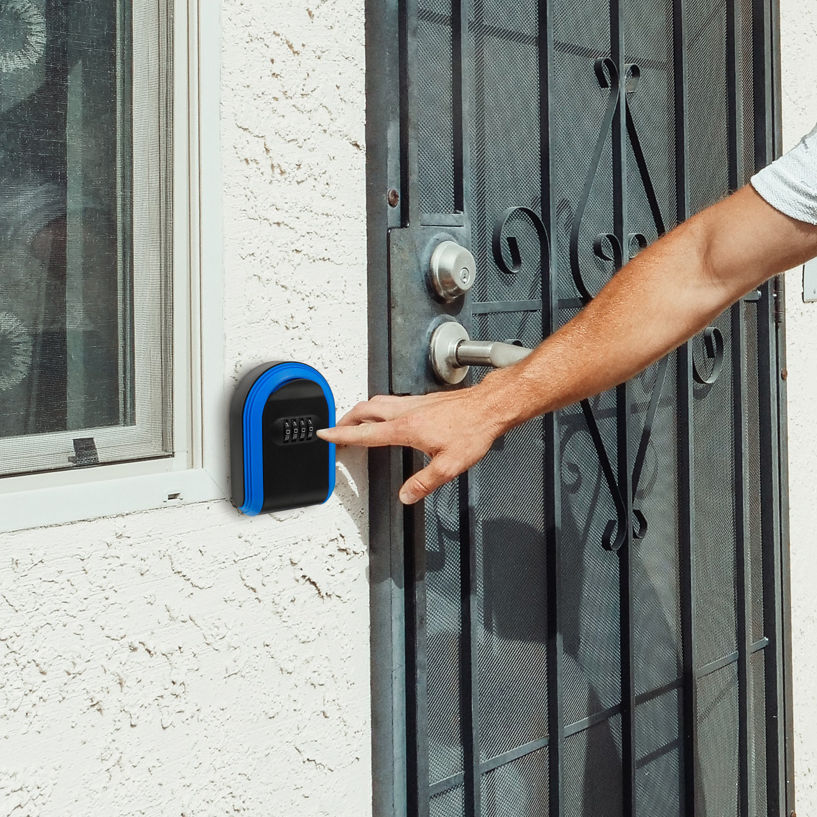 Key Lock Box Wall Mount Plasti - Lockbox Key Secure ulasan dan harga