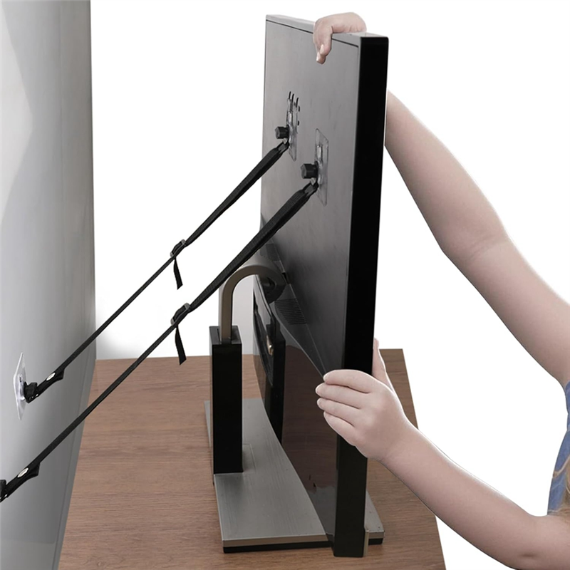 L62A 4 PCS Adjustable TV Safet - Earthquake Anchor Strap ulasan dan harga