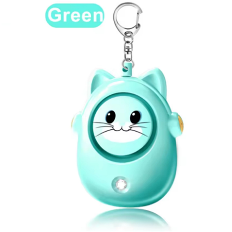 GROCE-Cute Cat Personal Alarm, - Personal Alarm Keychain ulasan dan harga